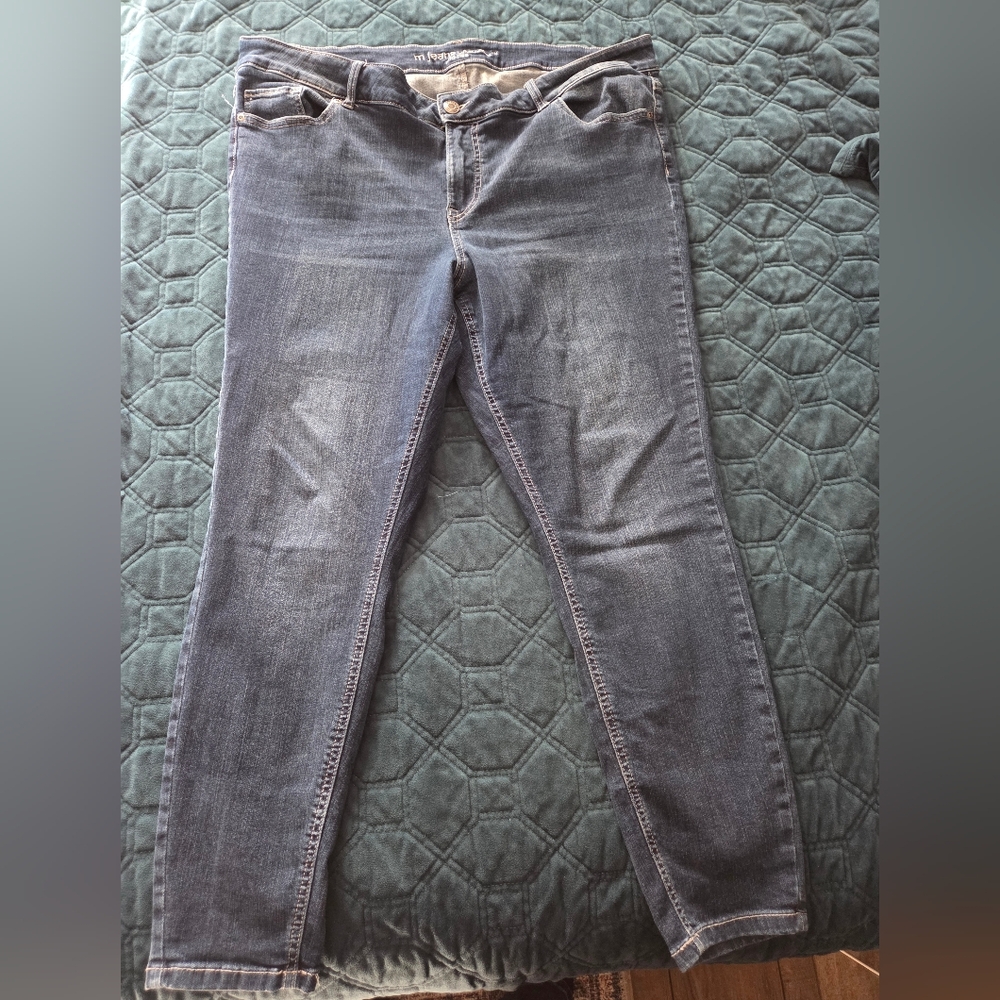 Maurices Medium Wash High Rise Skinny Jeans